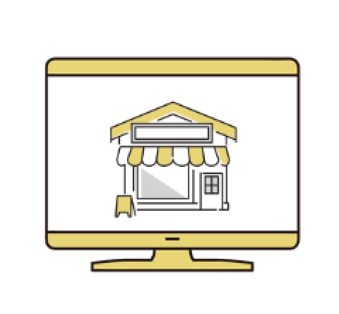 お店のイラスト